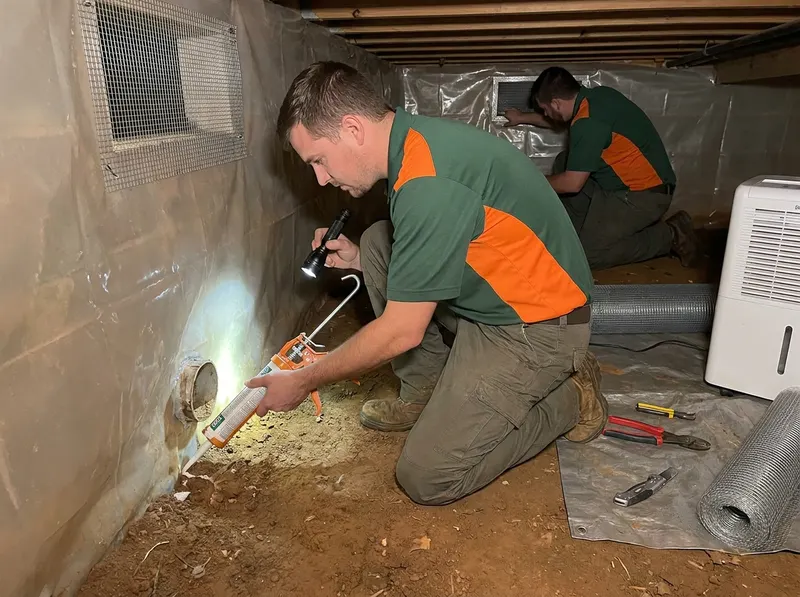 Crawlspace Pest Exclusion & Moisture Control in Greenville, SC